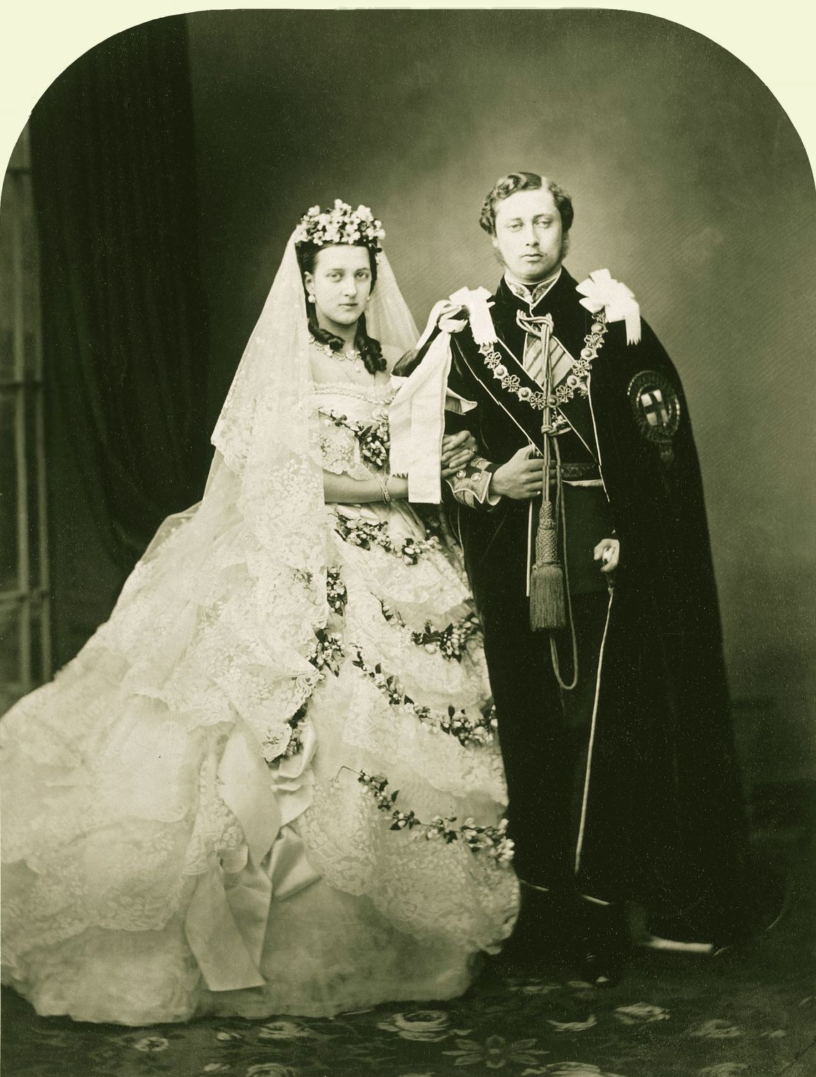 The wedding of the Prince of Wales and Alexandra of Denmark