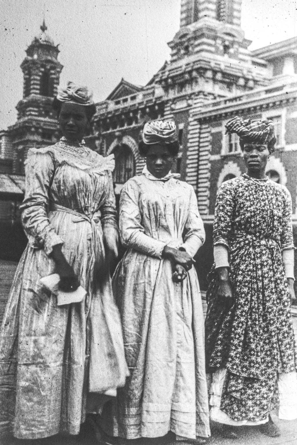 Three women from Guadeloupe